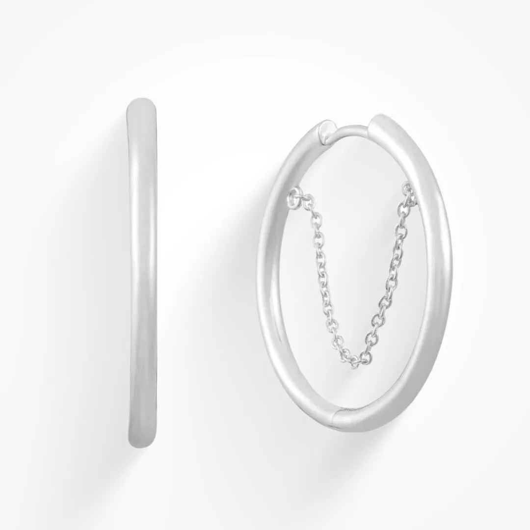 Chained Up Earrings sold by Evry Jewels product image thumbnail 3