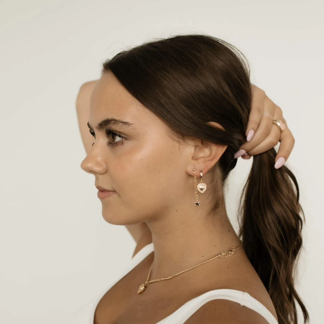 Self Obsessed Earrings sold by Evry Jewels product image thumbnail 3