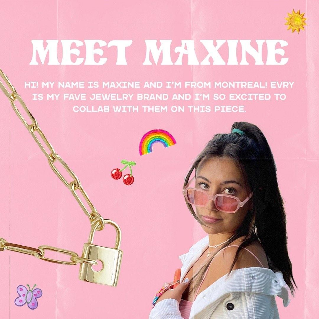 Love Lock Necklace sold by Evry Jewels product image thumbnail 3