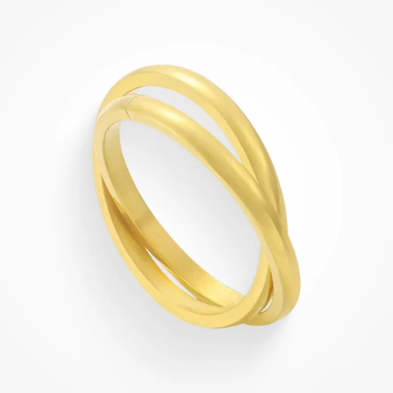 Interlocked Fidget Ring sold by Evry Jewels