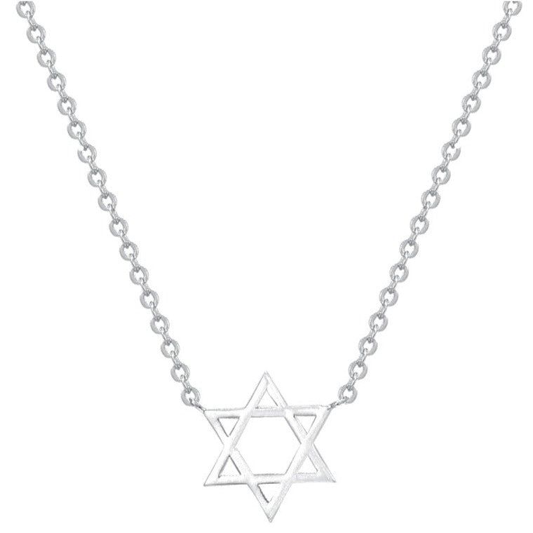 Star of David Necklace sold by Evry Jewels product image thumbnail 2
