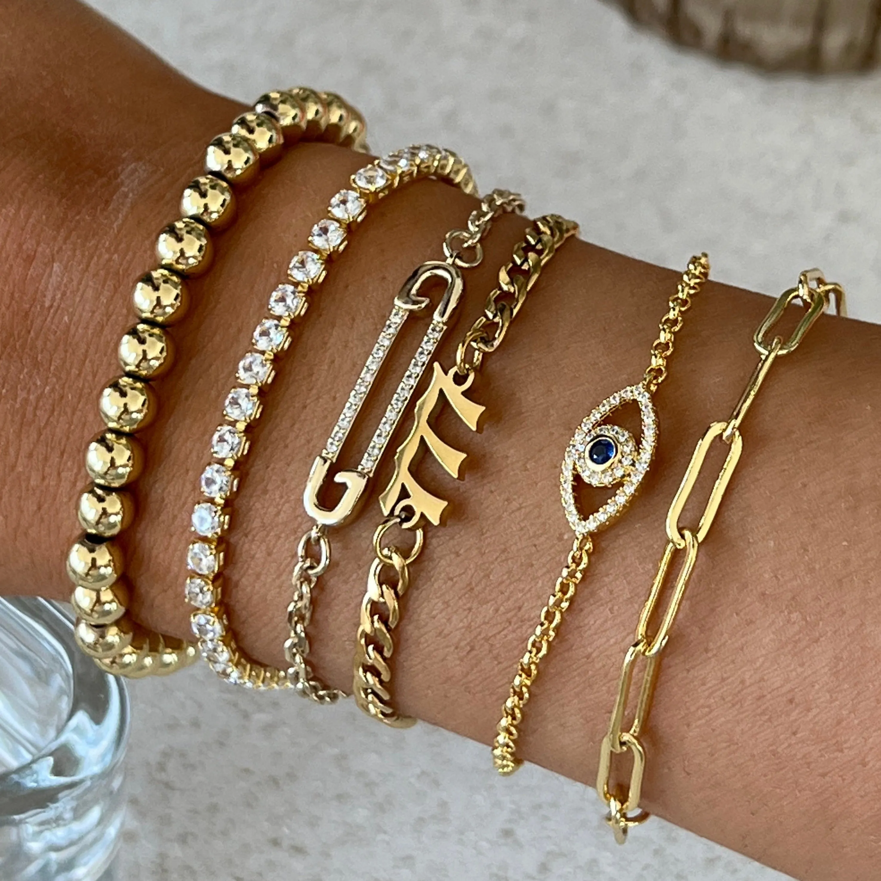 Evil Eye Bracelet sold by Evry Jewels product image thumbnail 2