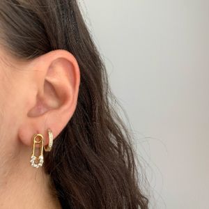 Pin It Earrings sold by Evry Jewels