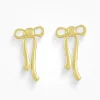 Ribbon Earrings sold by Evry Jewels
