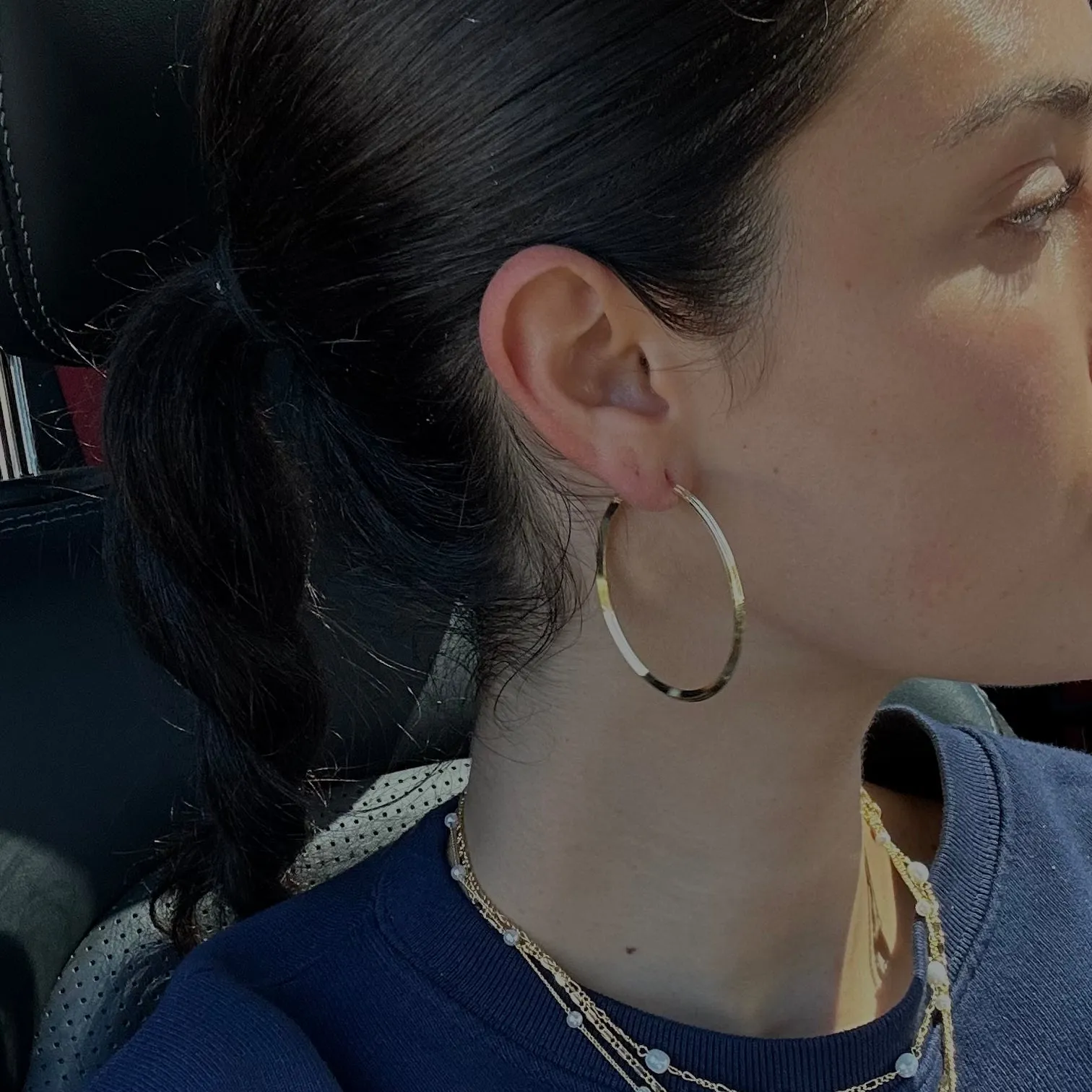 Valencia Hoops sold by Evry Jewels product image thumbnail 2