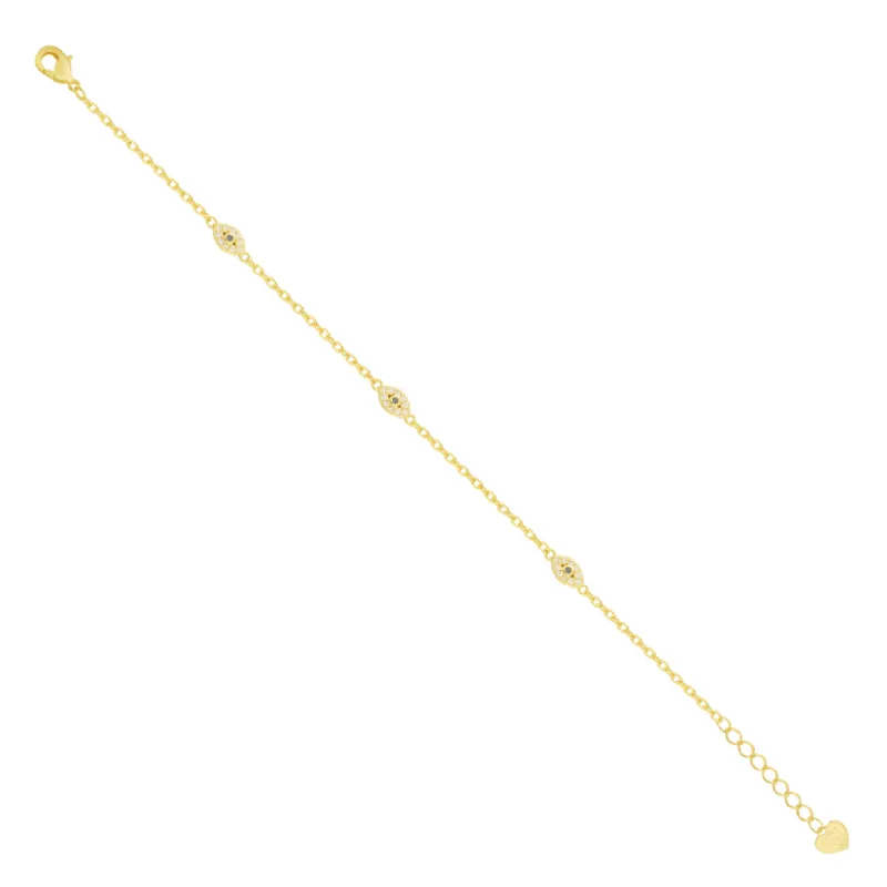 Triple Eye Bracelet sold by Evry Jewels