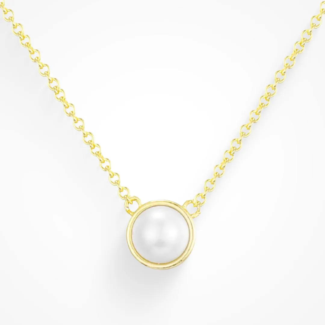 Lucky Pearl Necklace sold by Evry Jewels