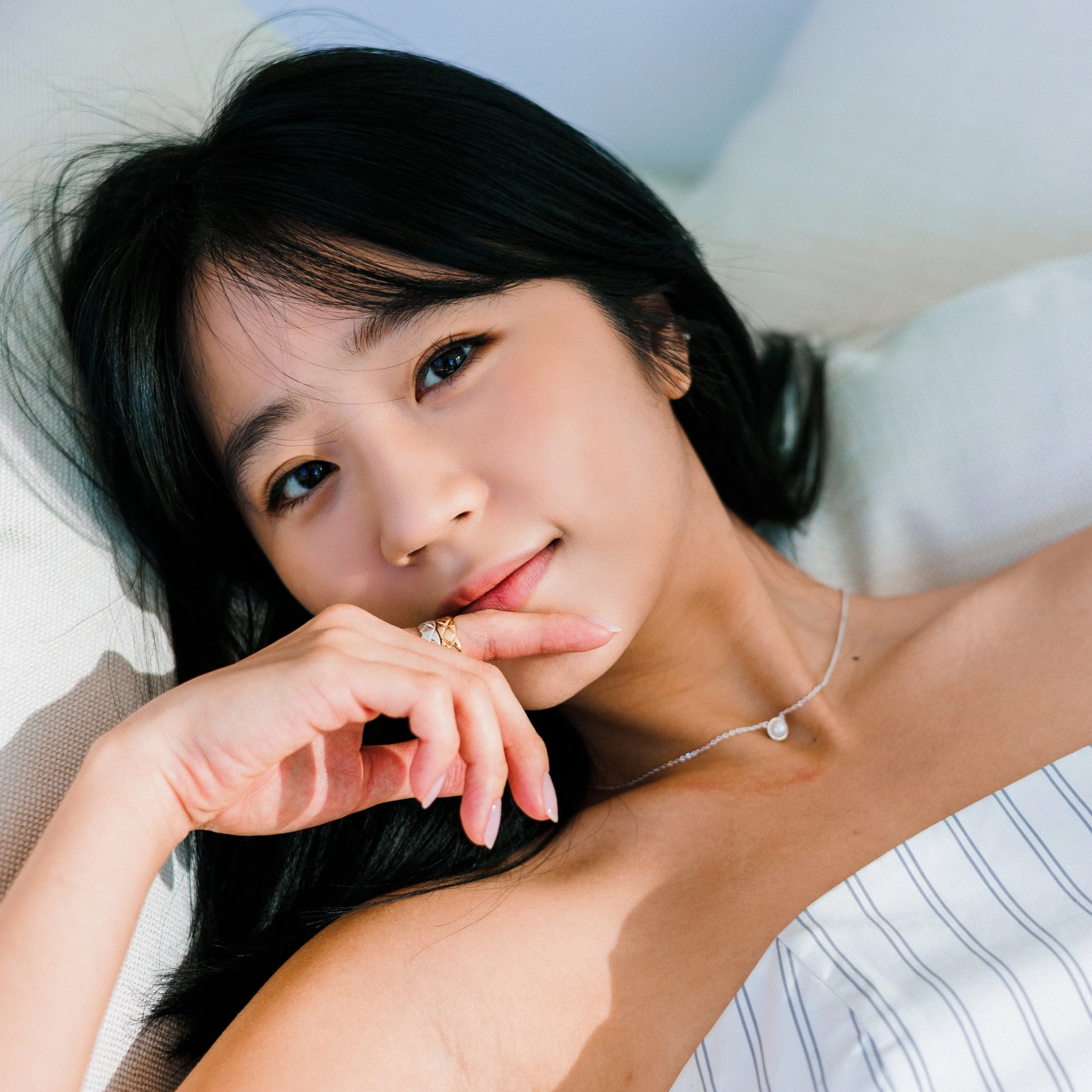 Lucky Pearl Necklace sold by Evry Jewels product image thumbnail 2