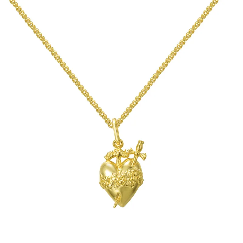 Sacred Heart Necklace sold by Evry Jewels