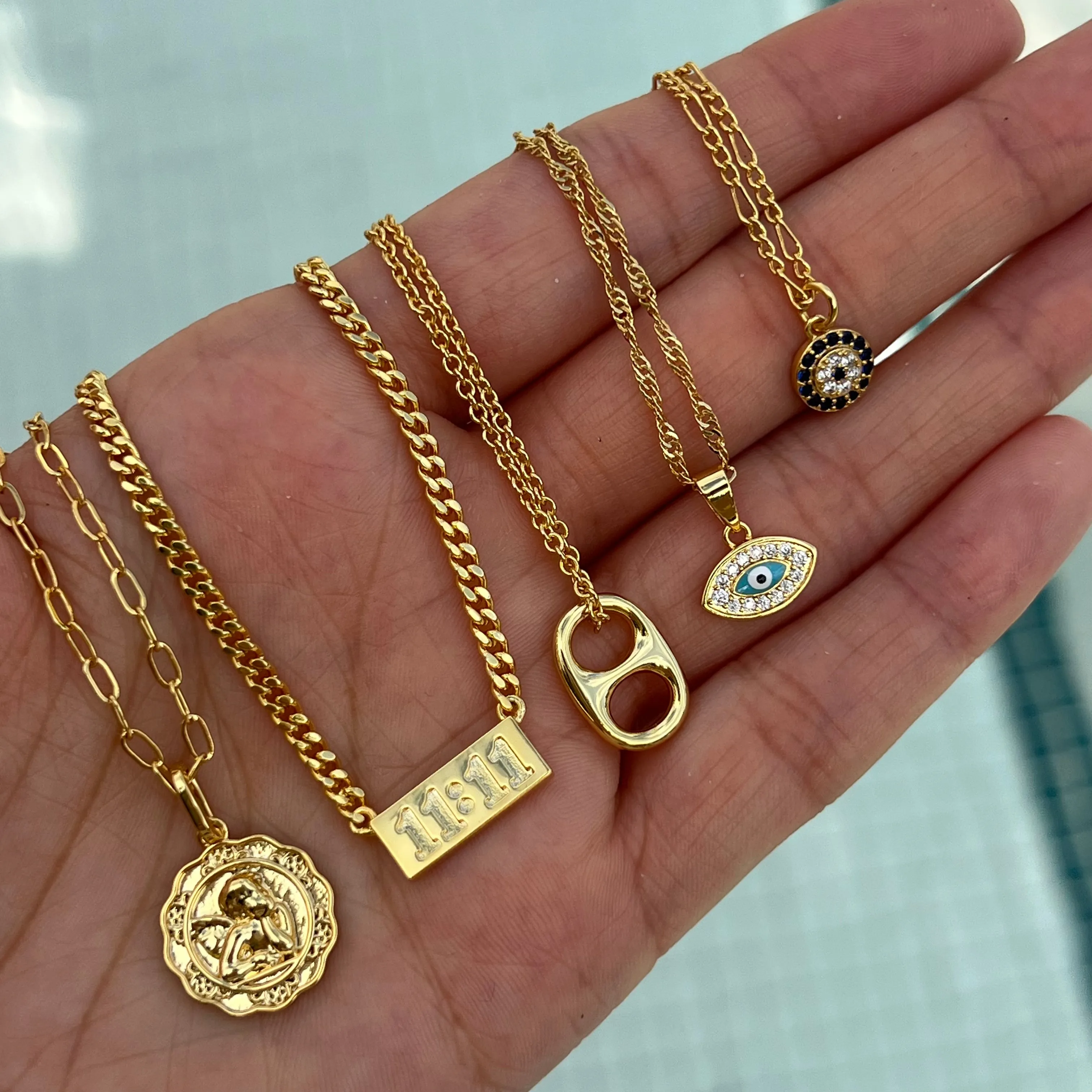 Santorini Necklace sold by Evry Jewels product image thumbnail 3