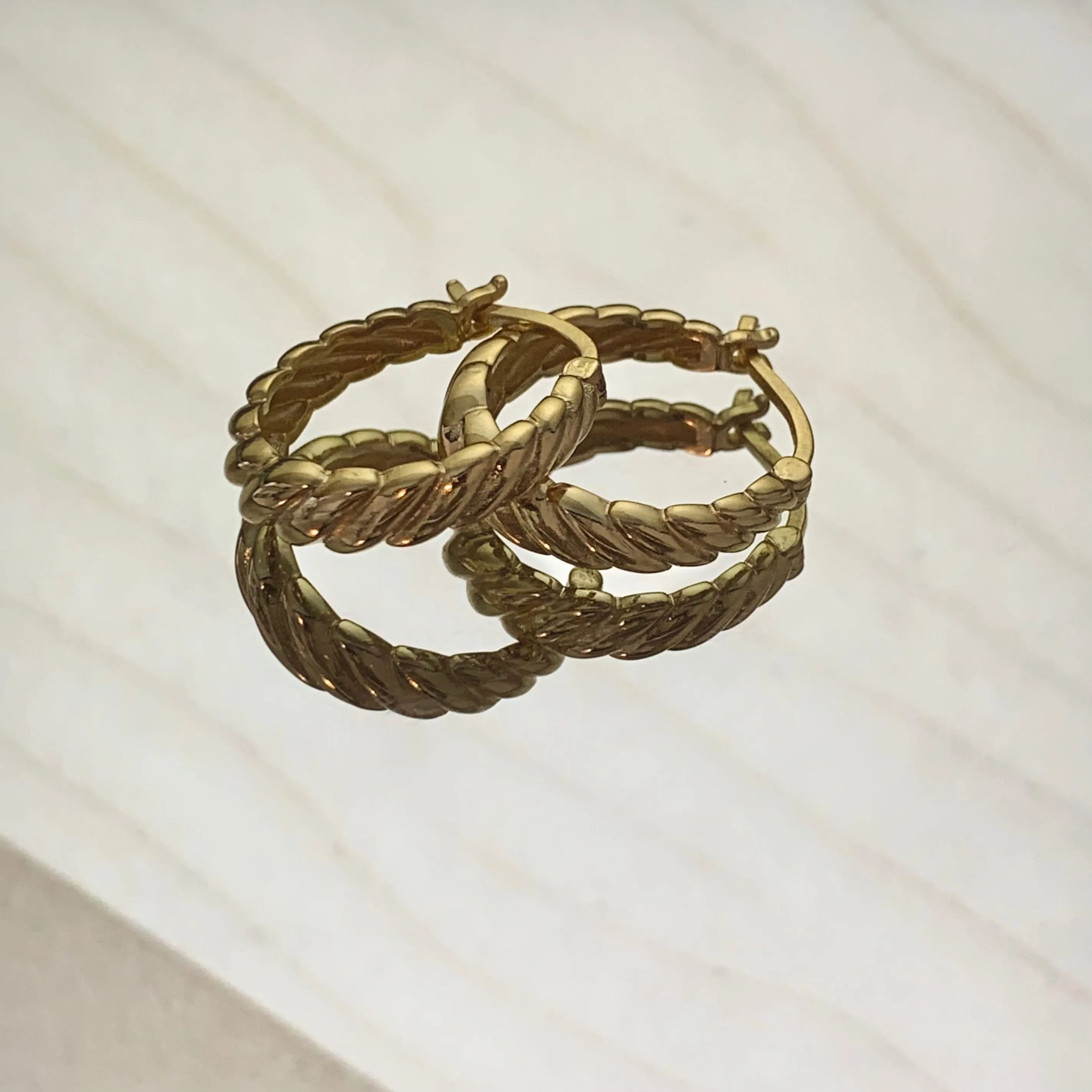 Don't Get It Twisted Earrings sold by Evry Jewels product image thumbnail 4