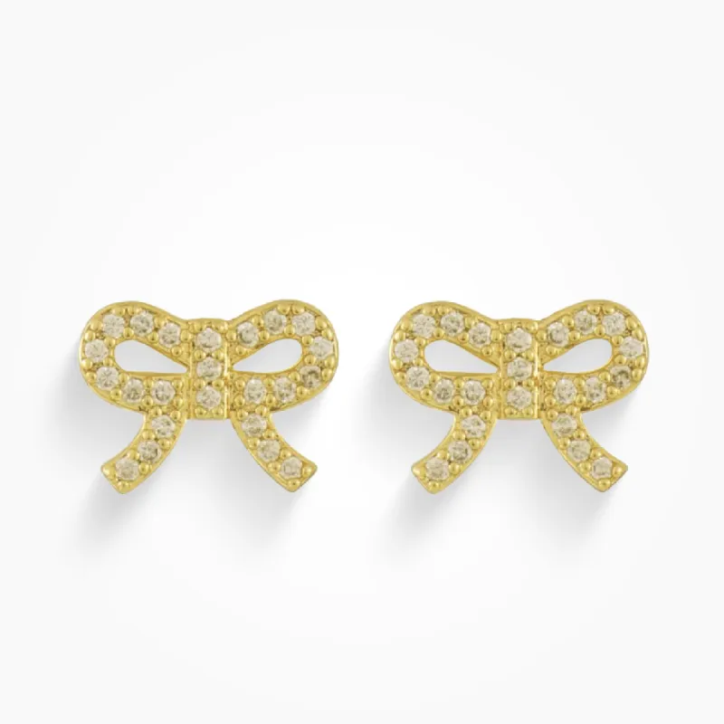 Bowtie Earrings sold by Evry Jewels