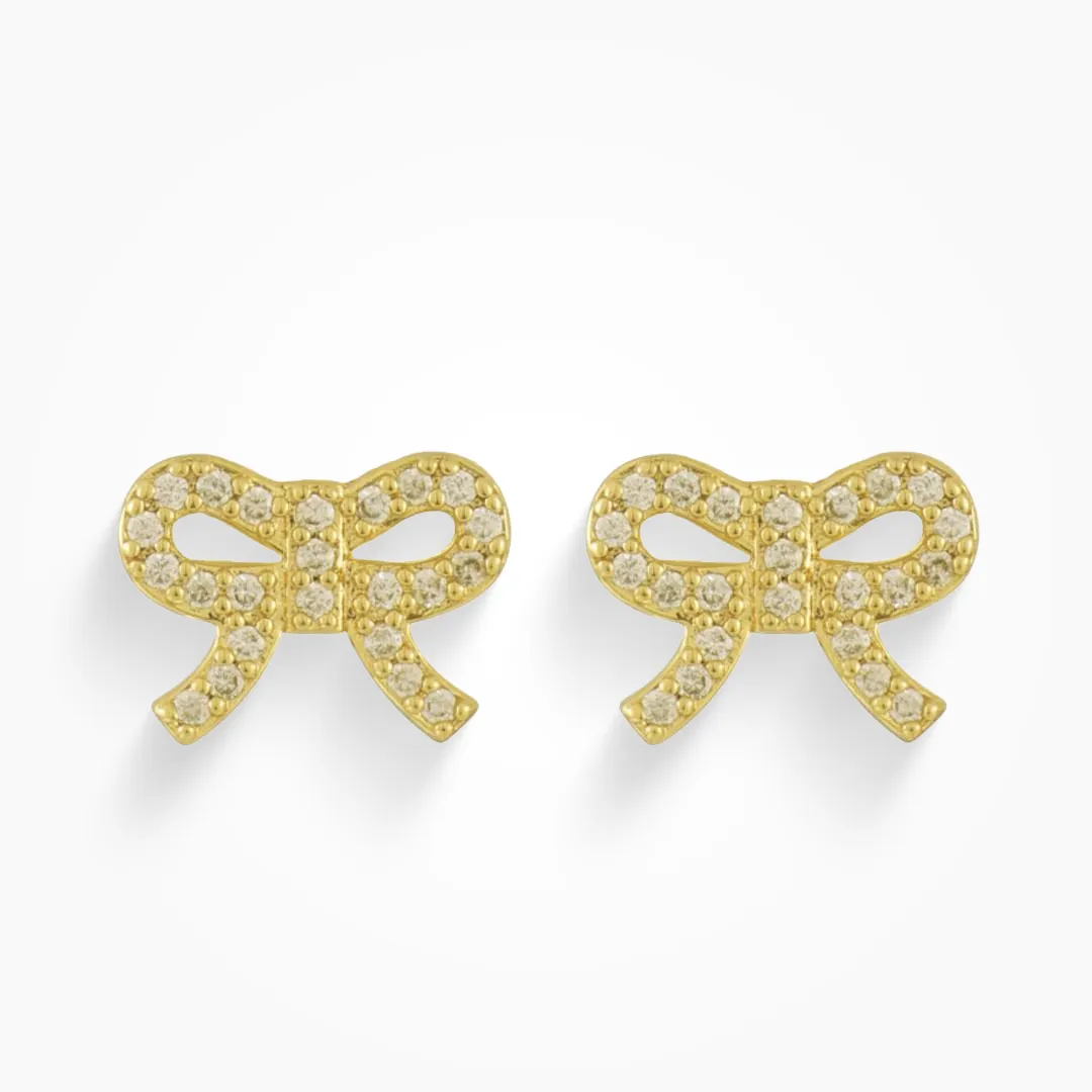 Bowtie Earrings sold by Evry Jewels