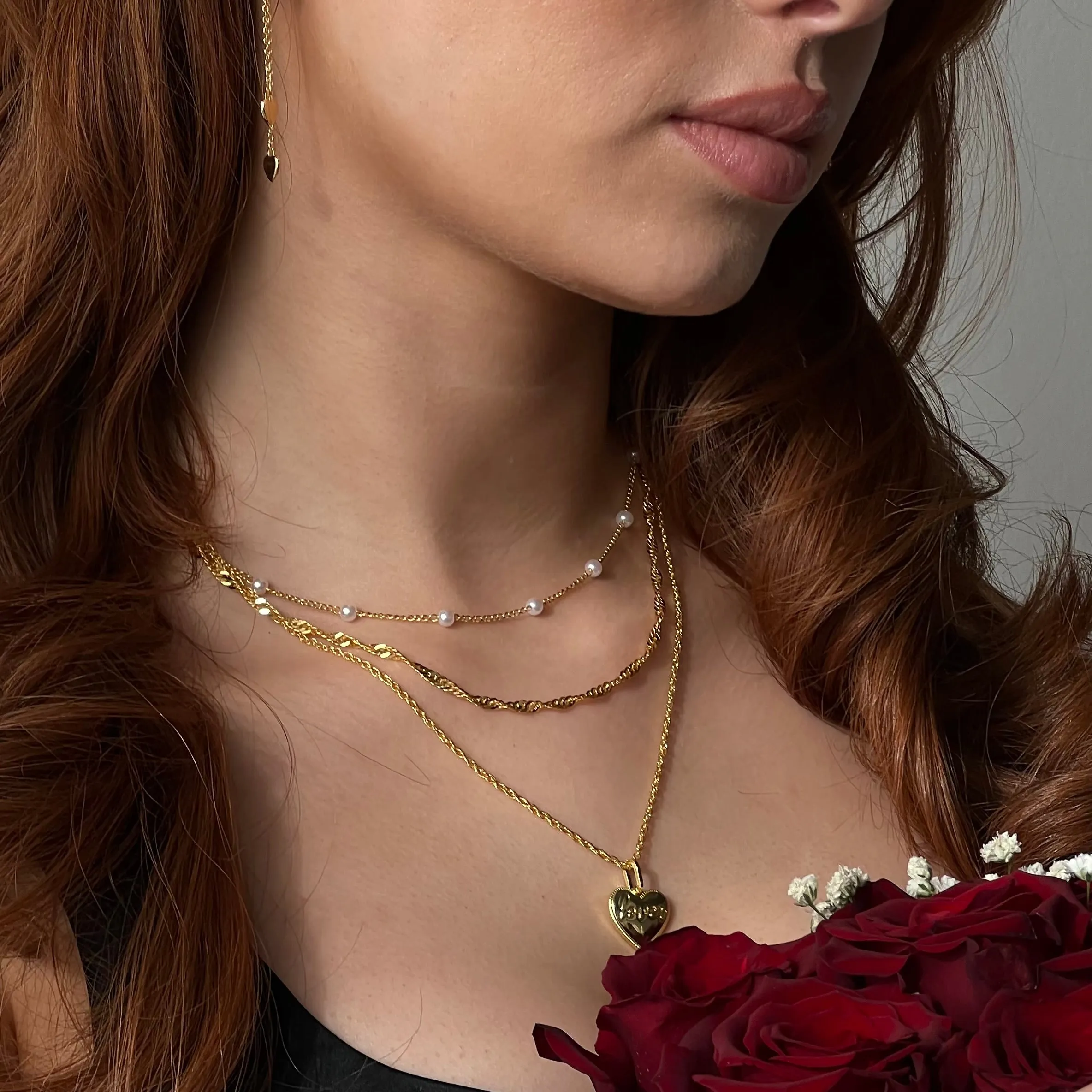 Lover Necklace sold by Evry Jewels product image thumbnail 3