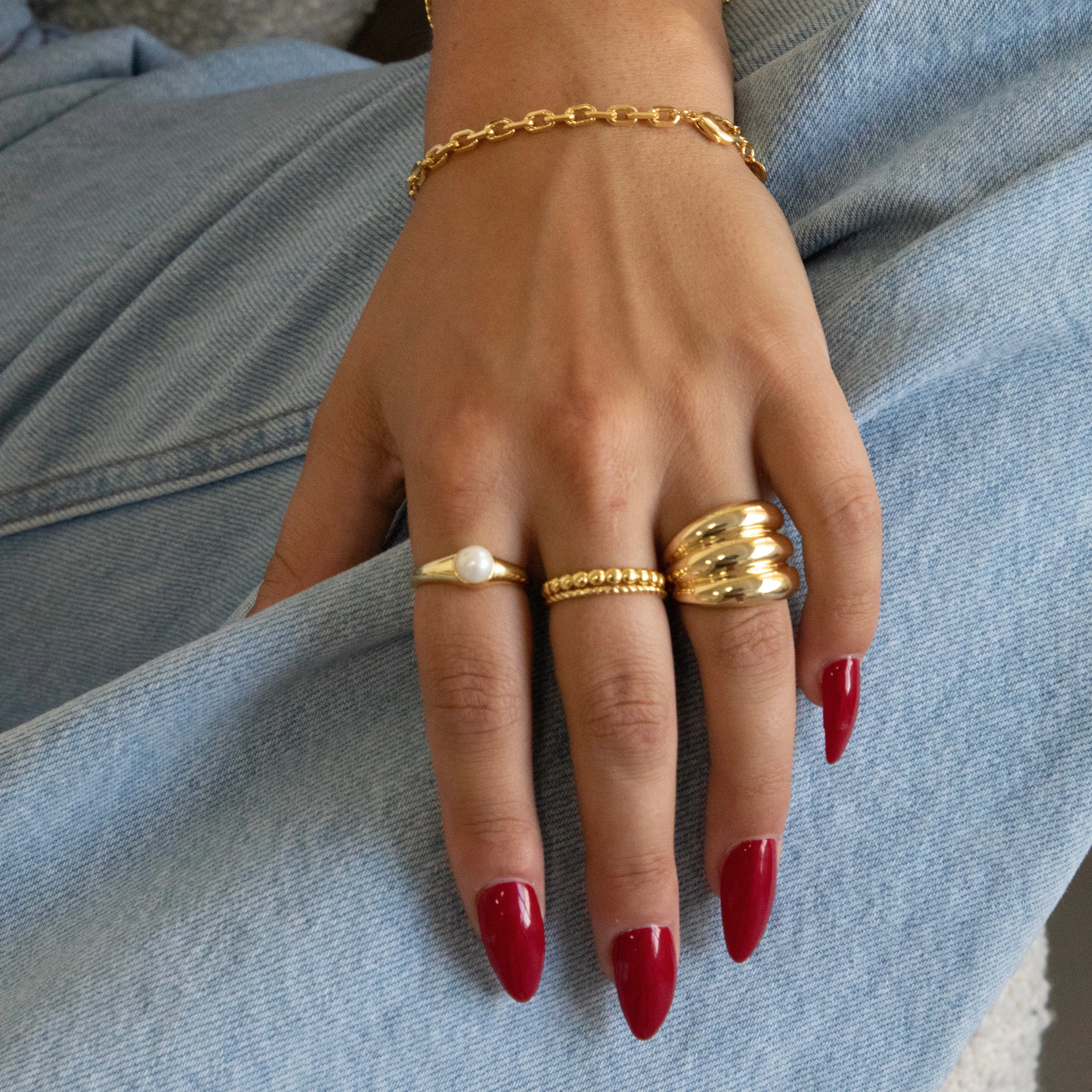Dotted Ring sold by Evry Jewels product image thumbnail 3