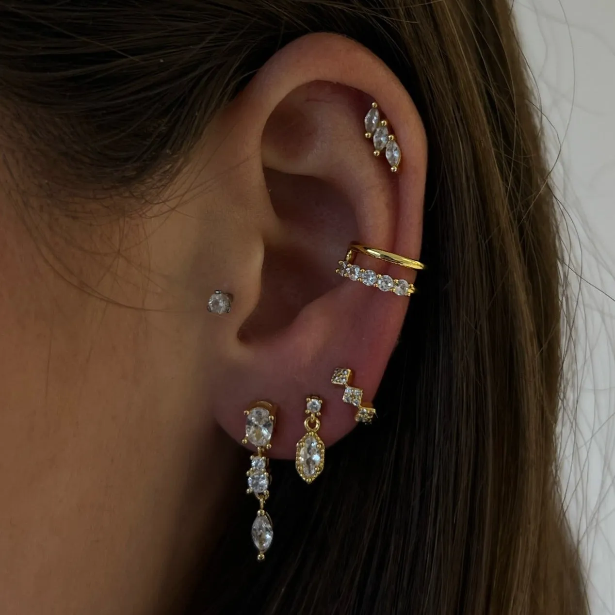Duet Ear Cuff sold by Evry Jewels product image thumbnail 2