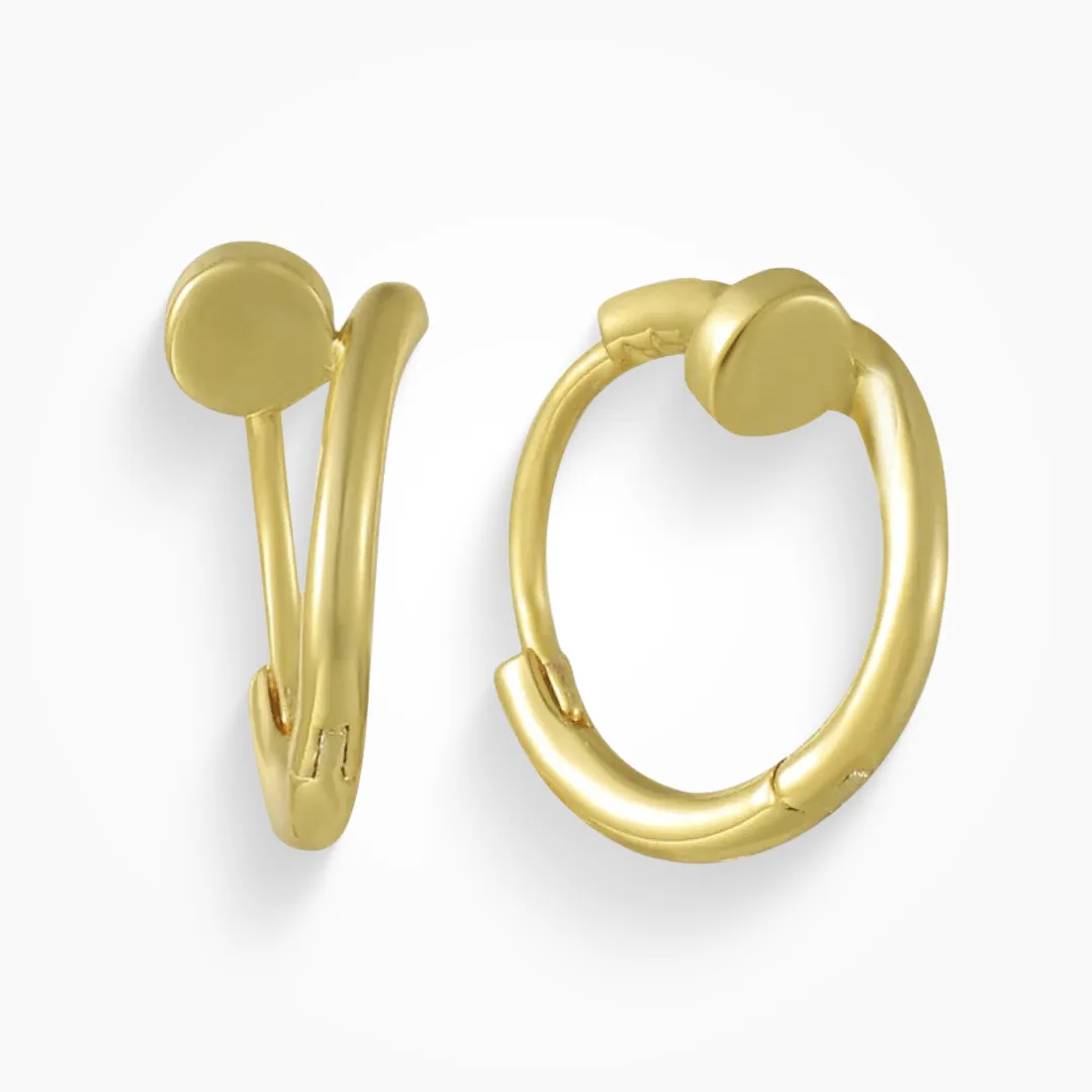 Nailed It Earrings sold by Evry Jewels