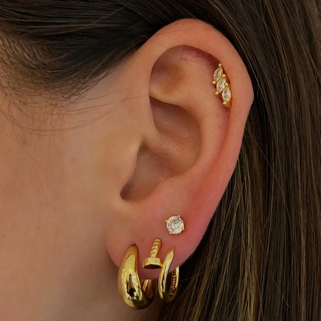 Nailed It Earrings sold by Evry Jewels product image thumbnail 2