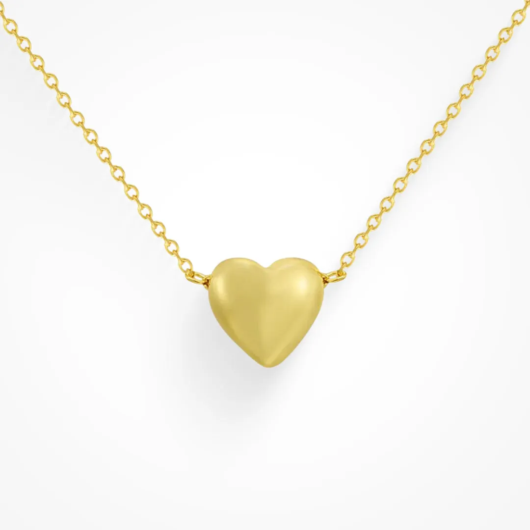 Heart of Gold Necklace sold by Evry Jewels