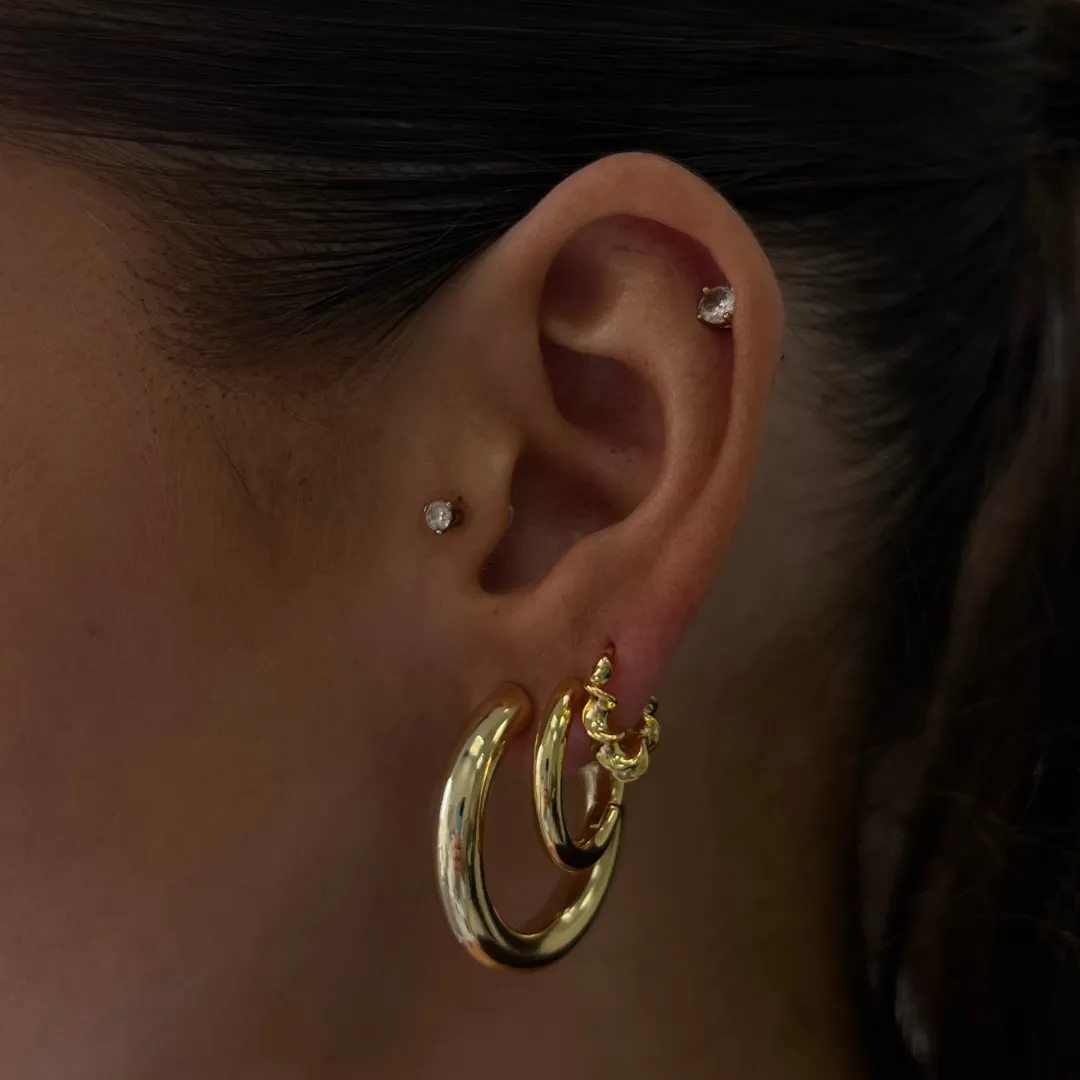 Twisted Mind Earrings sold by Evry Jewels product image thumbnail 2