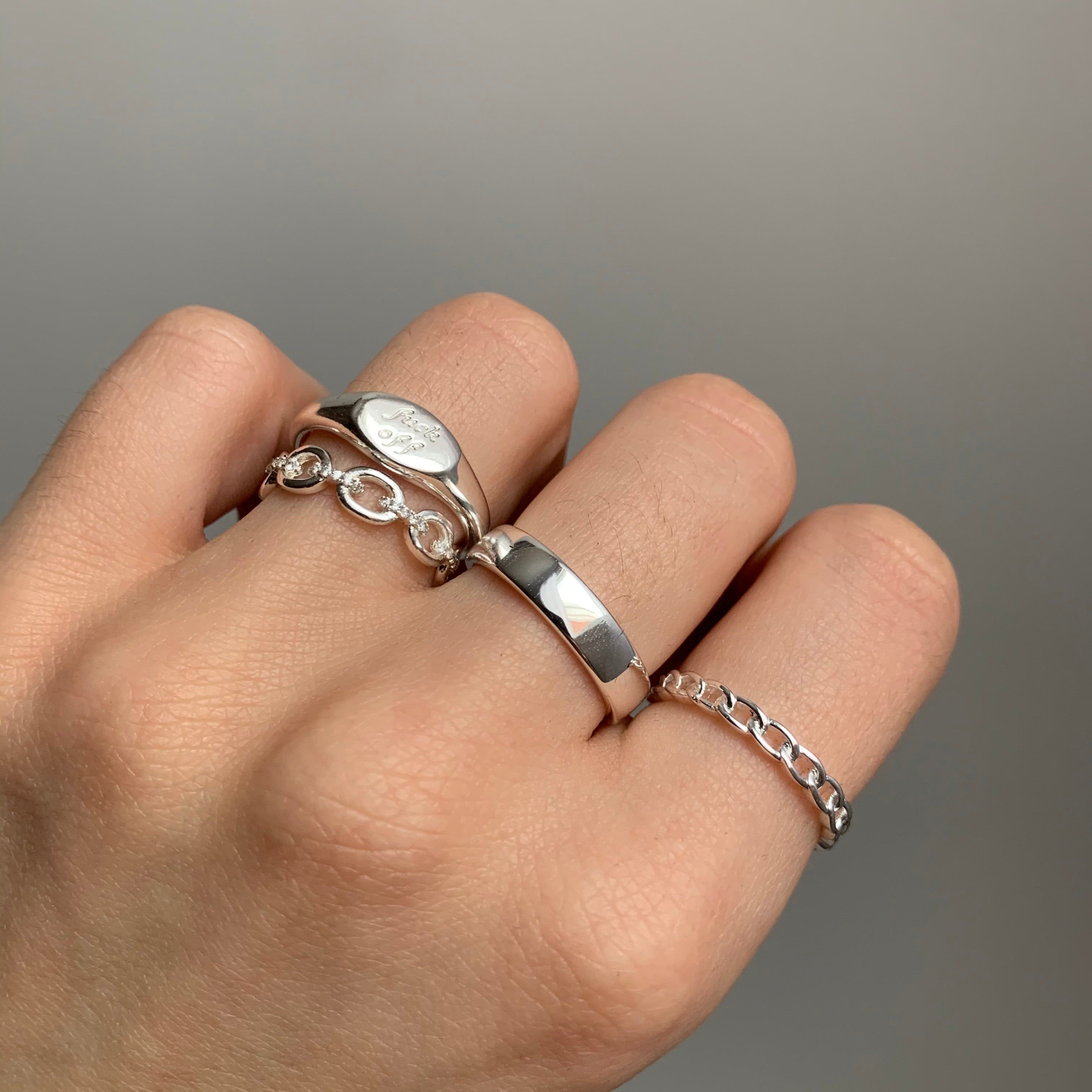 Chainz 2.0 Ring sold by Evry Jewels product image thumbnail 5