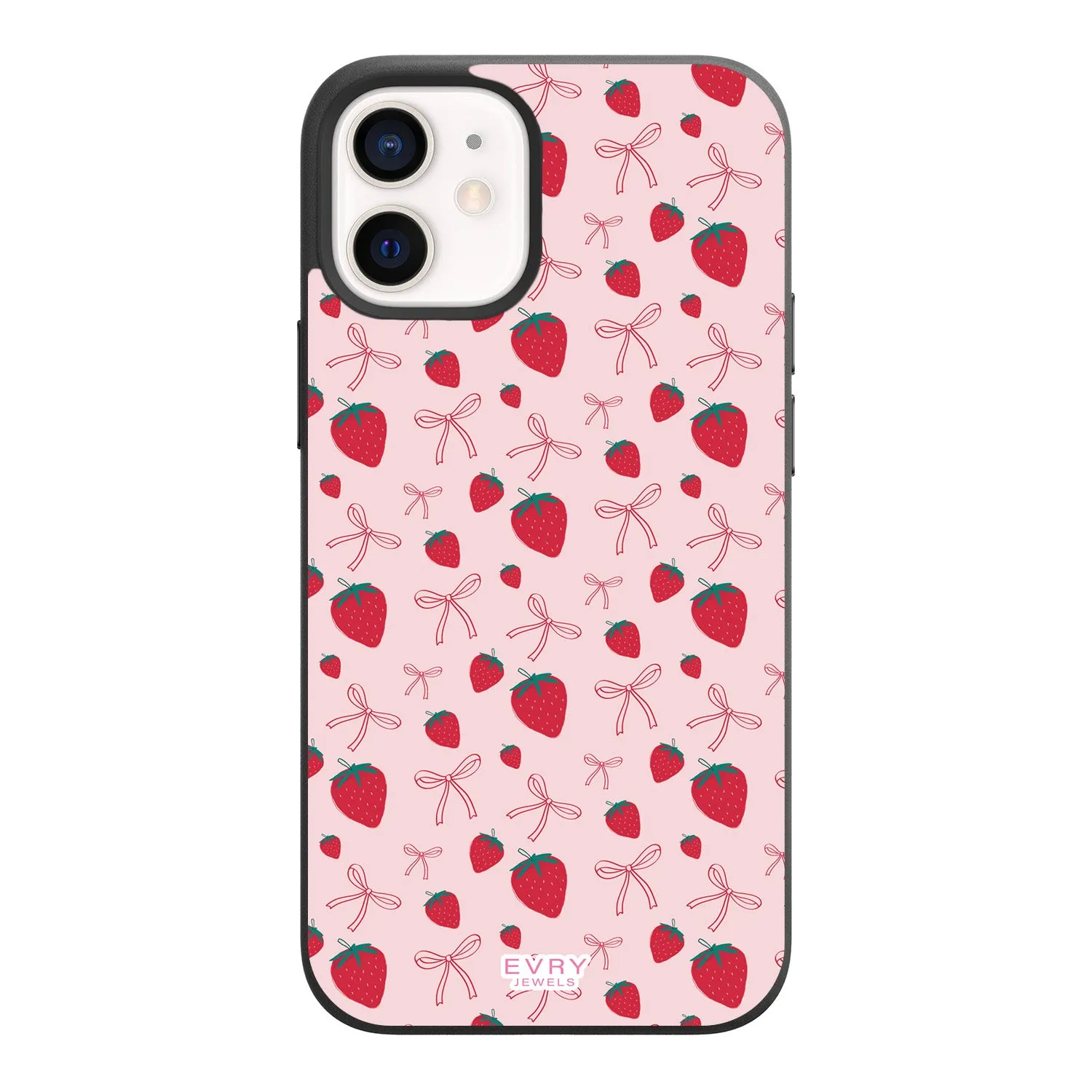 Strawberry Bows Phone Case sold by Evry Jewels
