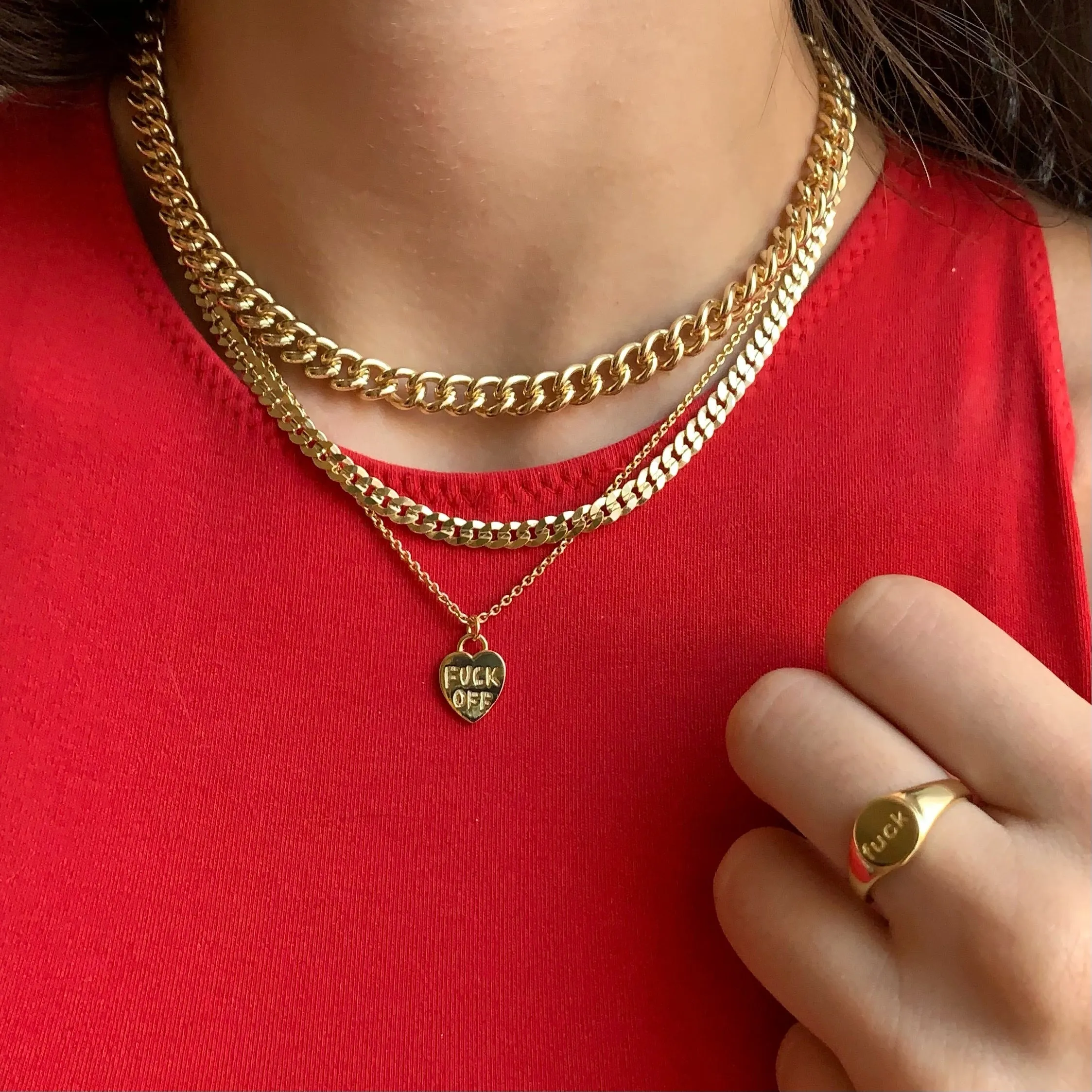 Don't Bother Me Necklace sold by Evry Jewels product image thumbnail 4