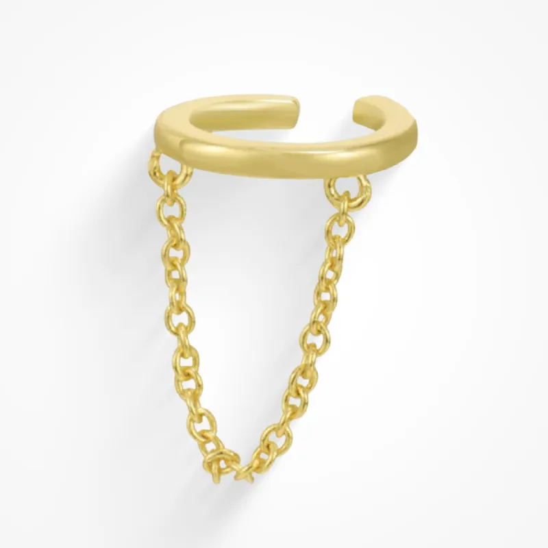 Chained Up Ear Cuff sold by Evry Jewels