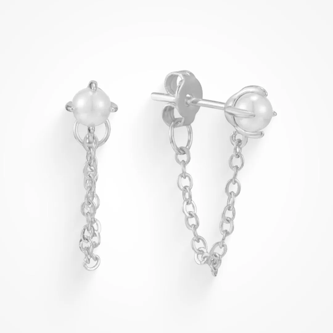 Girly Pearly Earrings sold by Evry Jewels product image thumbnail 3