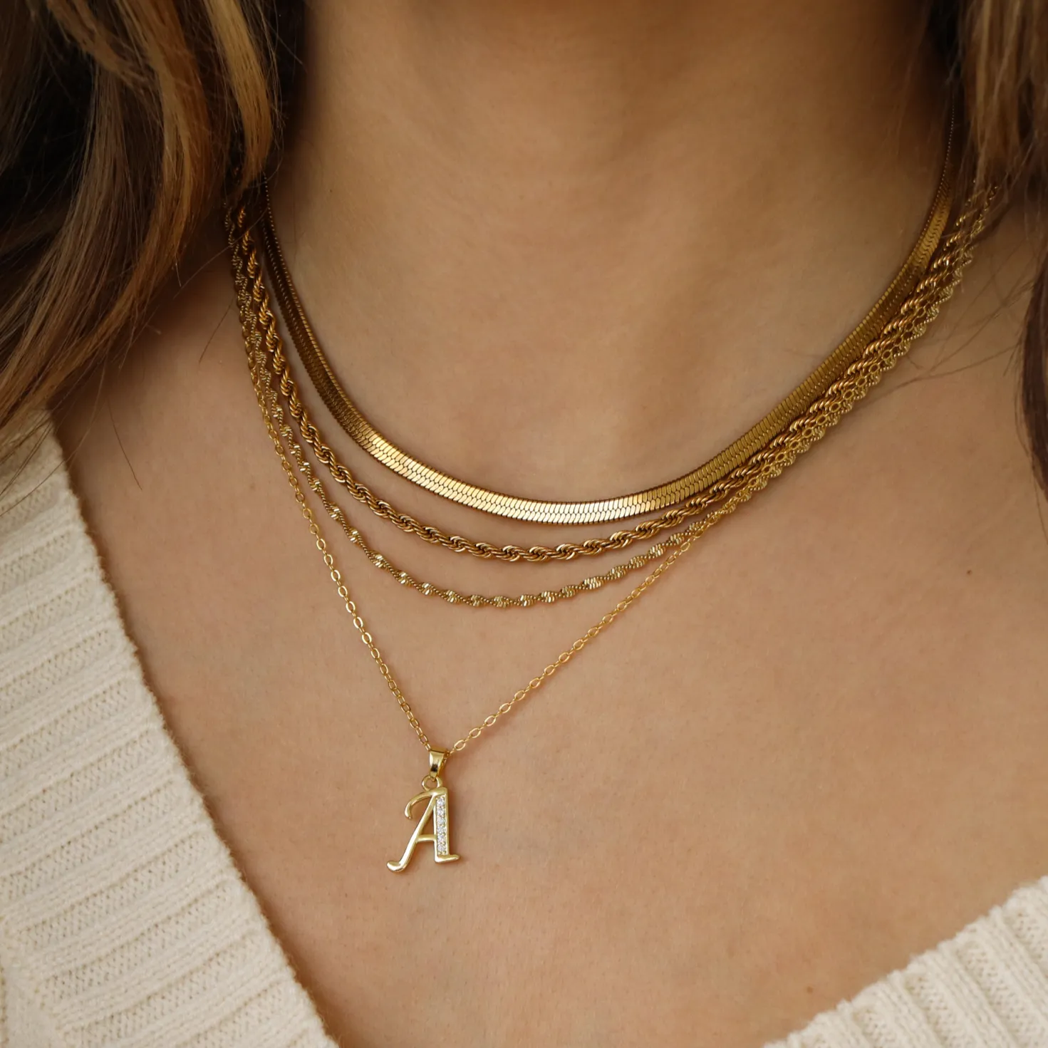 Say My Name Necklace sold by Evry Jewels product image thumbnail 2
