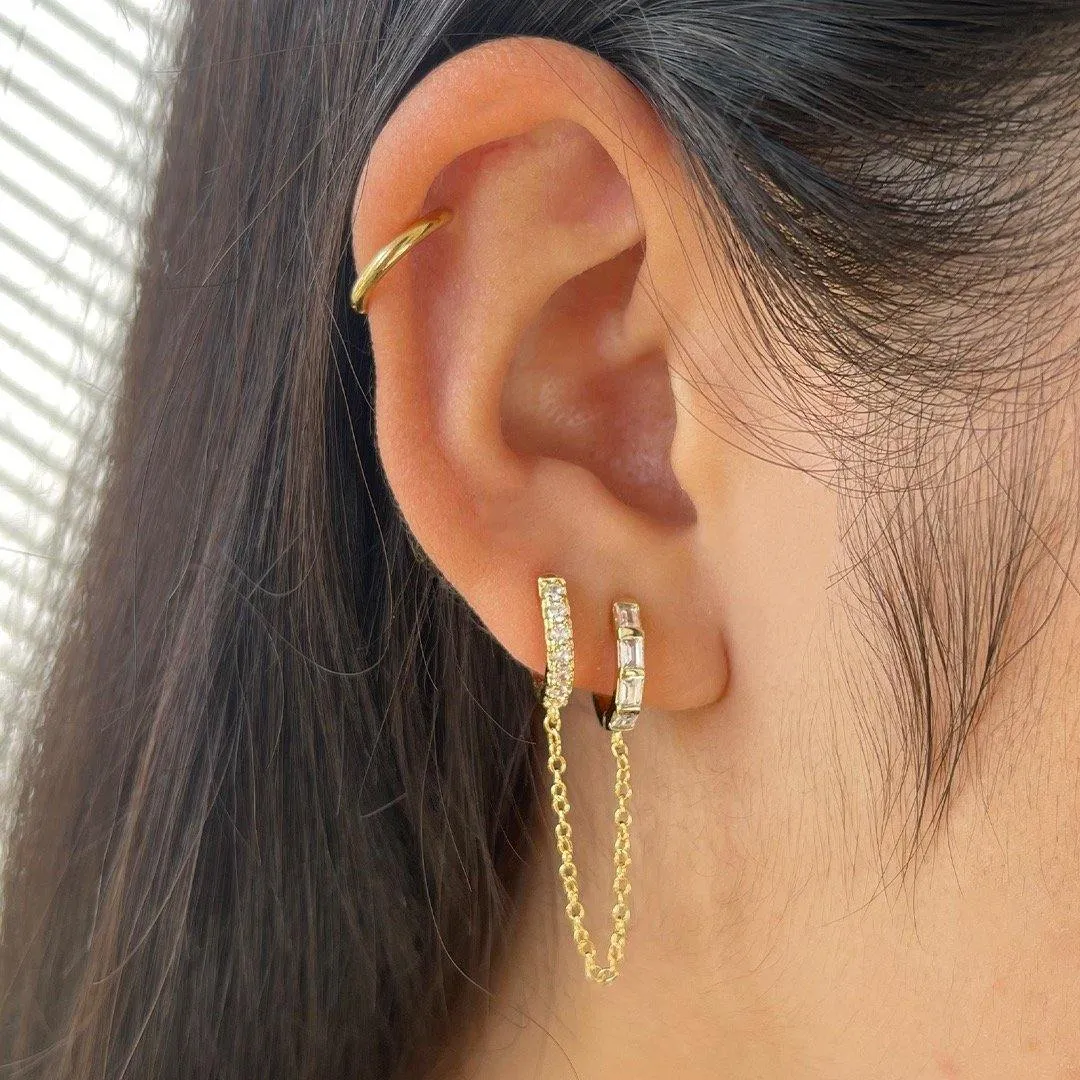 Double Trouble Earrings sold by Evry Jewels product image thumbnail 4