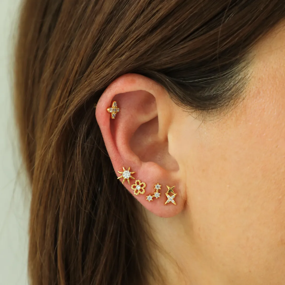 Stella Earrings sold by Evry Jewels product image thumbnail 4
