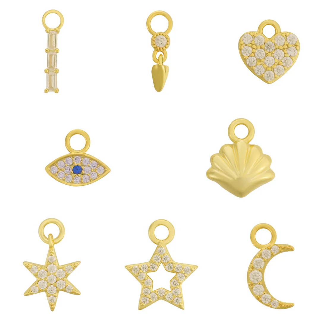 Single Hoop Charm sold by Evry Jewels