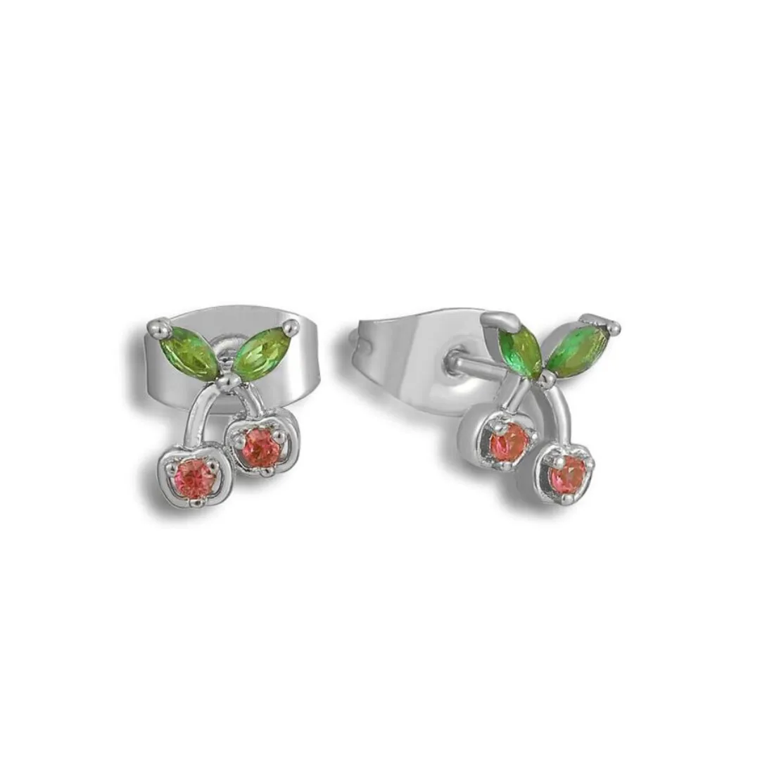 Sweet Cherry Earrings sold by Evry Jewels product image thumbnail 2