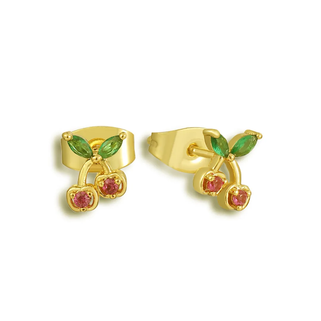 Sweet Cherry Earrings sold by Evry Jewels