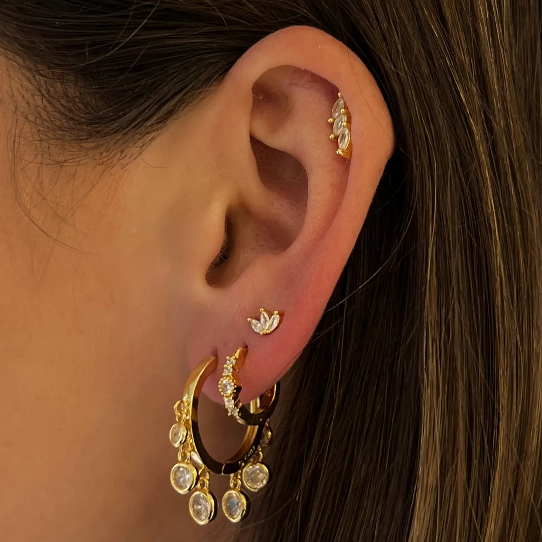 Glitter Earrings sold by Evry Jewels product image thumbnail 2