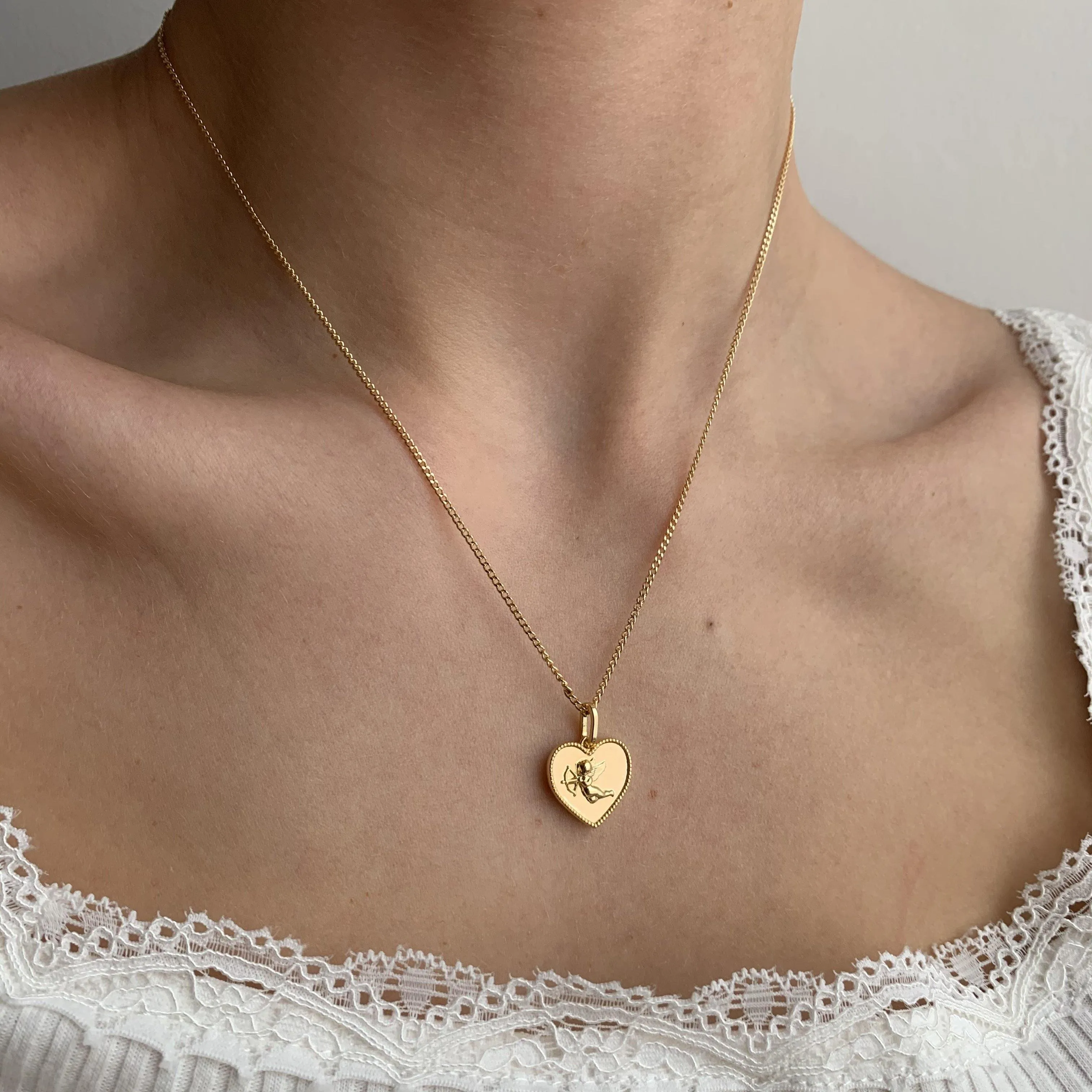 Struck by Love Necklace sold by Evry Jewels product image thumbnail 2