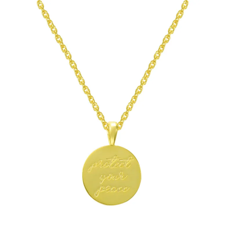 Protect Your Peace Necklace sold by Evry Jewels