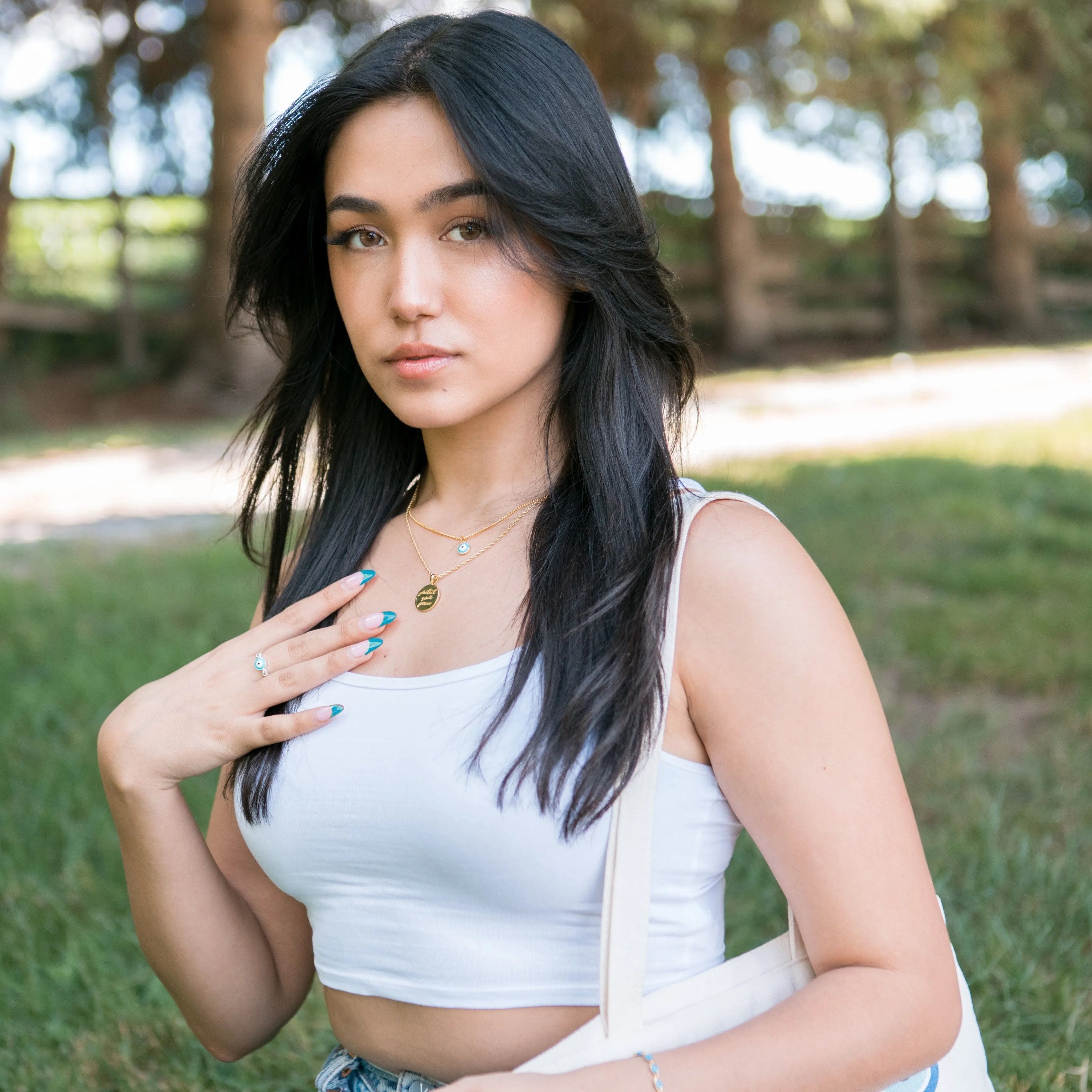 Protect Your Peace Necklace sold by Evry Jewels product image thumbnail 5