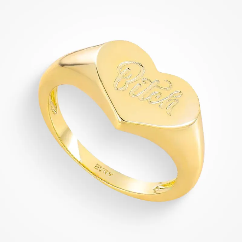 Cold Hearted Ring sold by Evry Jewels