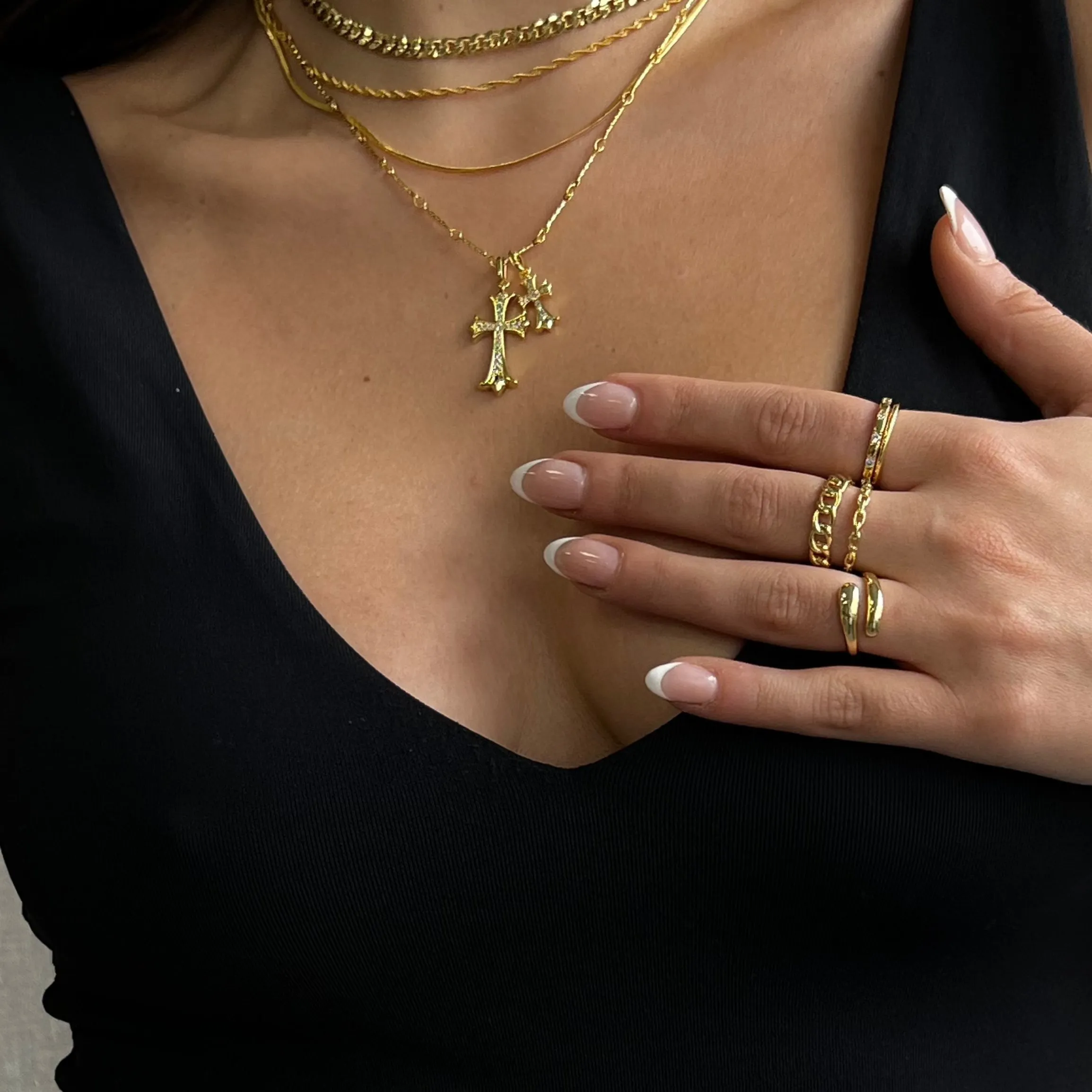 Two Sided Ring sold by Evry Jewels product image thumbnail 3