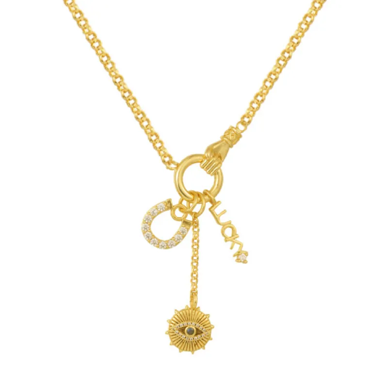 Anastazia's Luck Charm Necklace sold by Evry Jewels