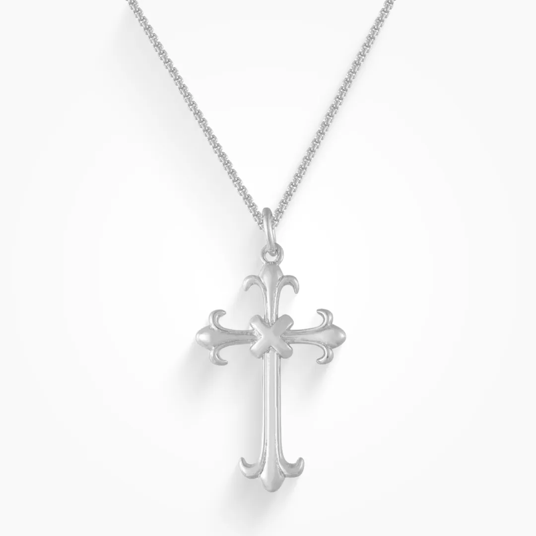 Sacred Cross Necklace sold by Evry Jewels product image thumbnail 4