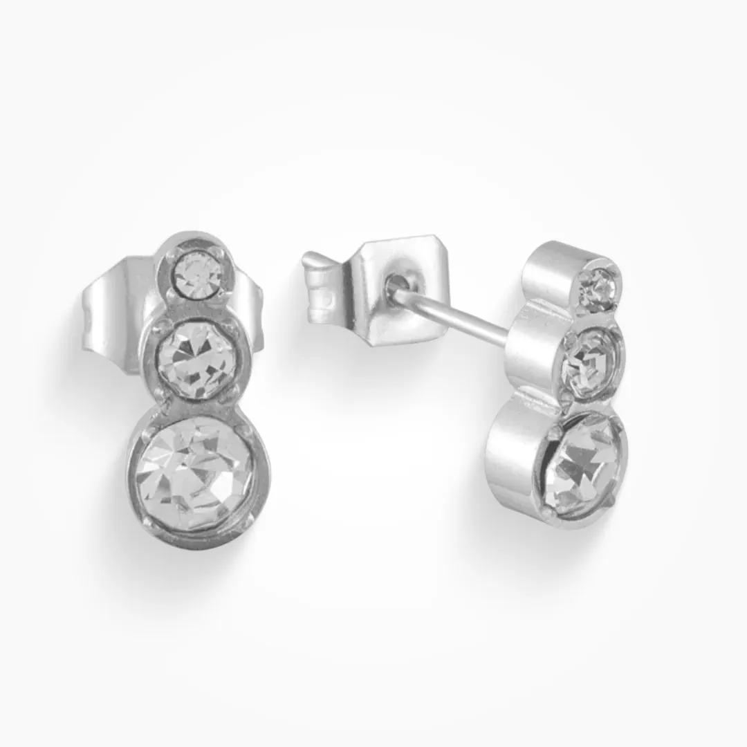 Trifecta Earrings sold by Evry Jewels product image thumbnail 3