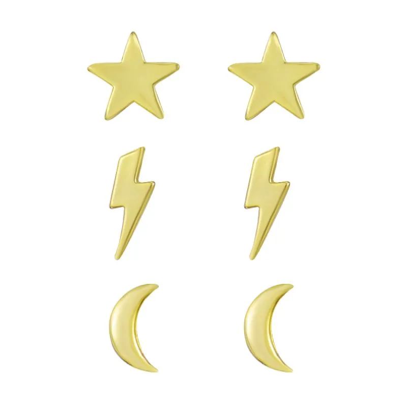 North Star Earring Set sold by Evry Jewels