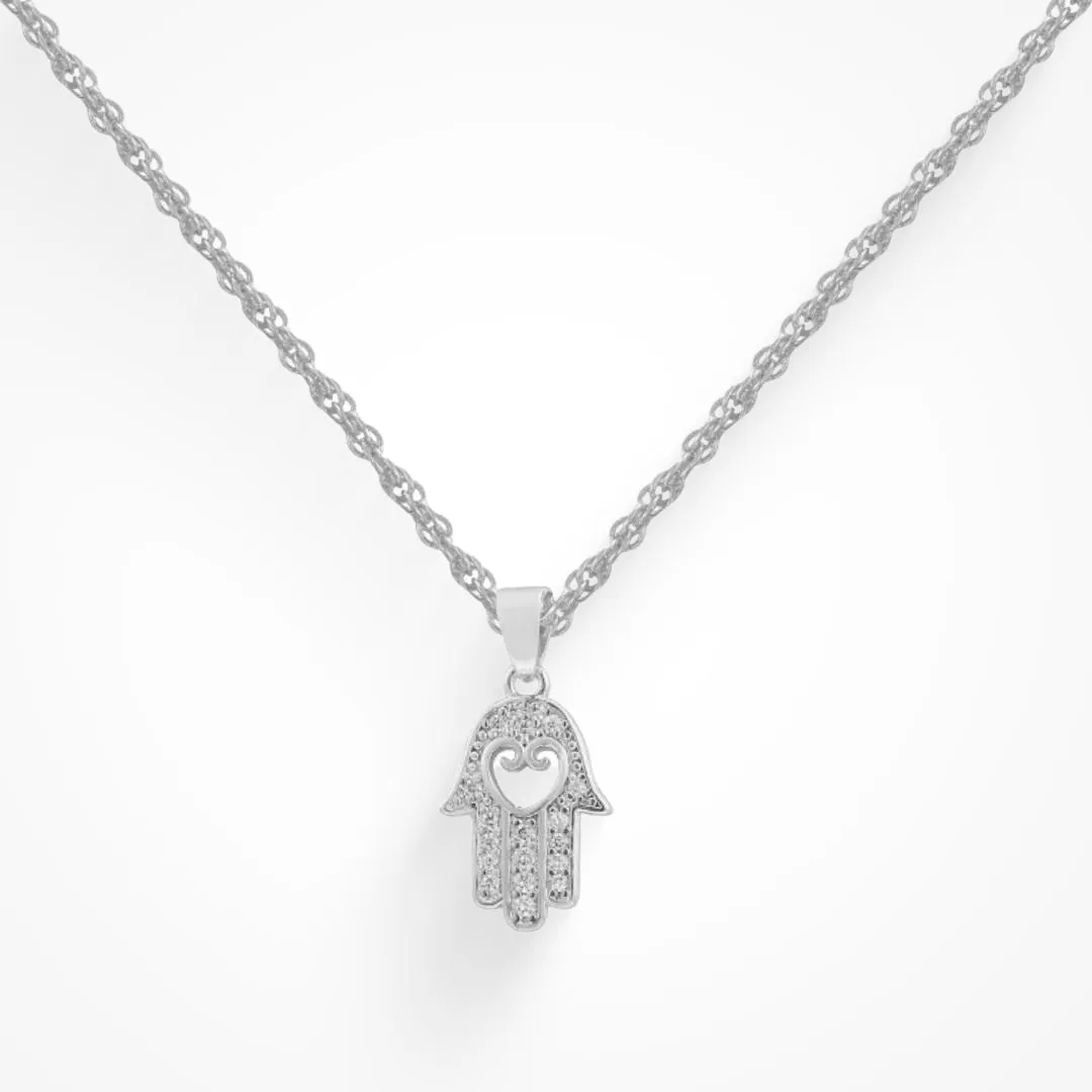 Hand of Protection Necklace sold by Evry Jewels product image thumbnail 2