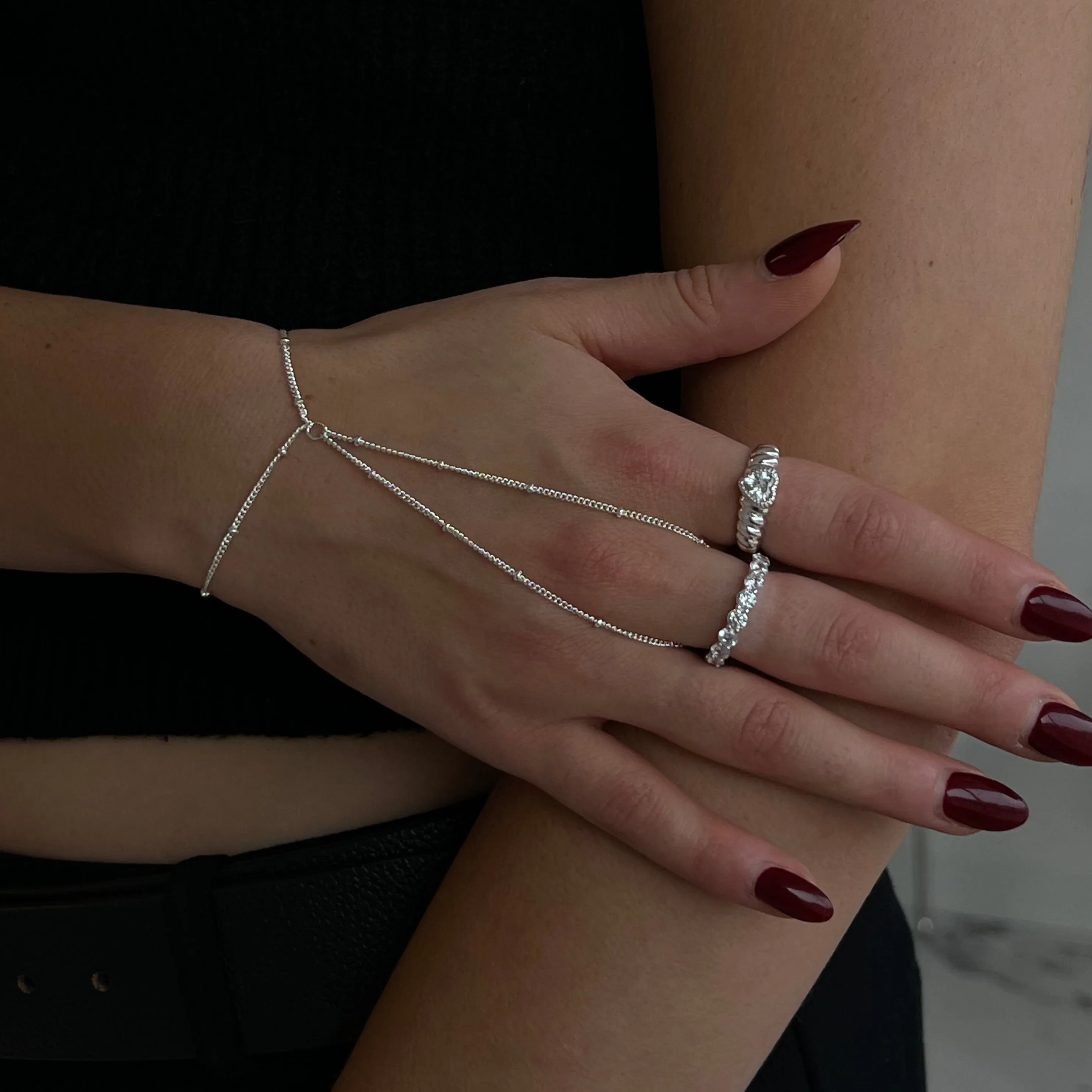 Isla Hand Chain sold by Evry Jewels product image thumbnail 4