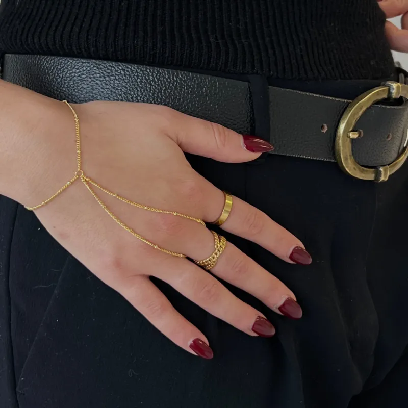 Isla Hand Chain sold by Evry Jewels