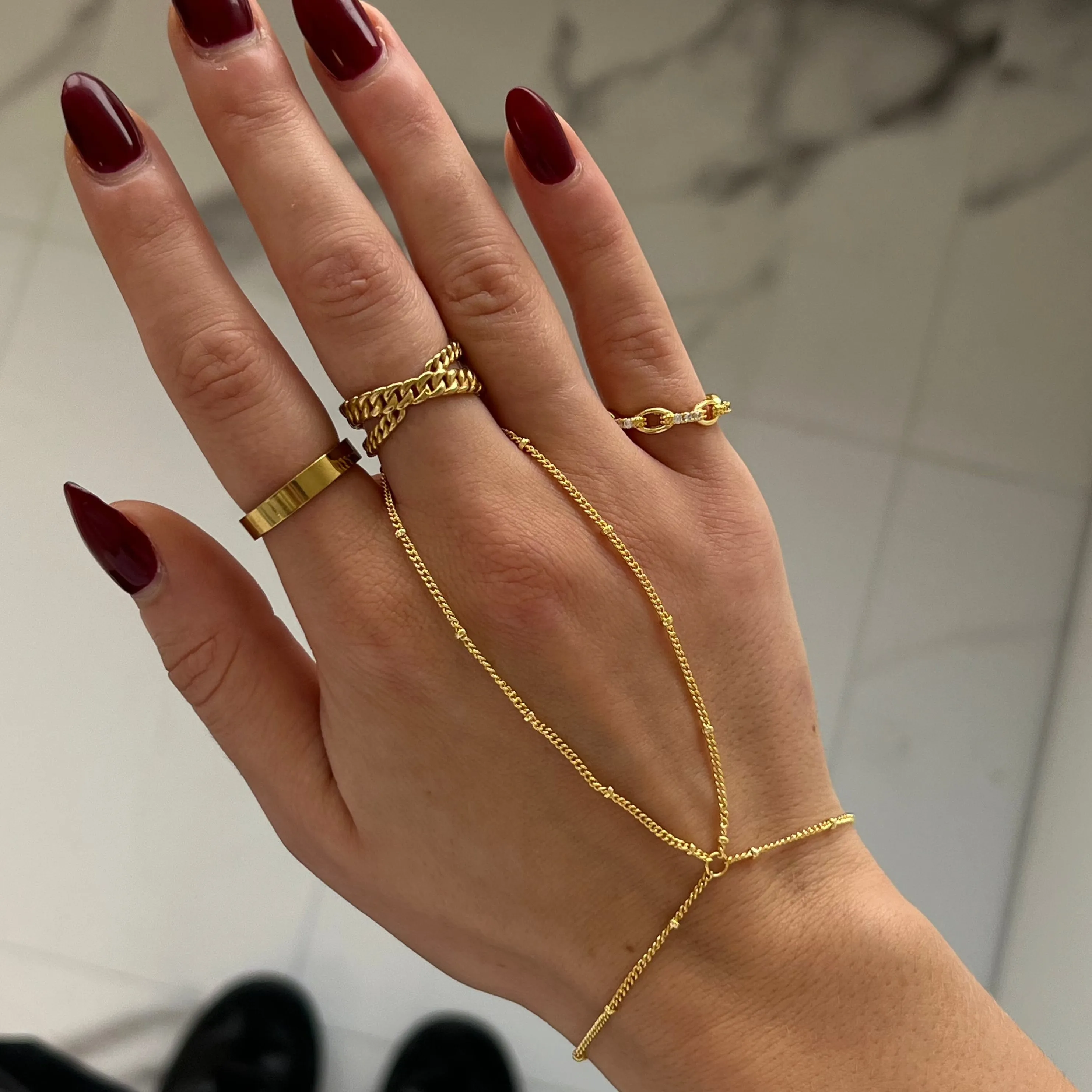 Isla Hand Chain sold by Evry Jewels product image thumbnail 3