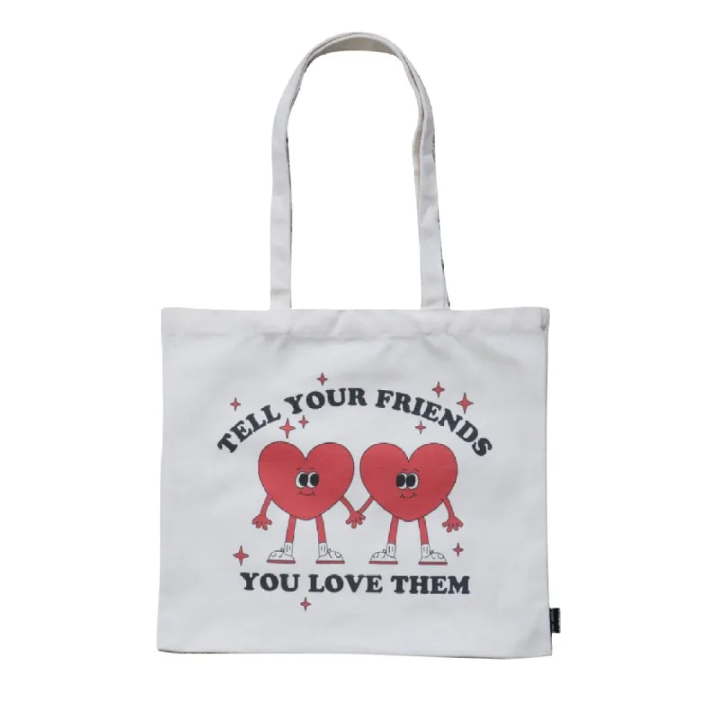 Tell Your Friends Tote Bag sold by Evry Jewels